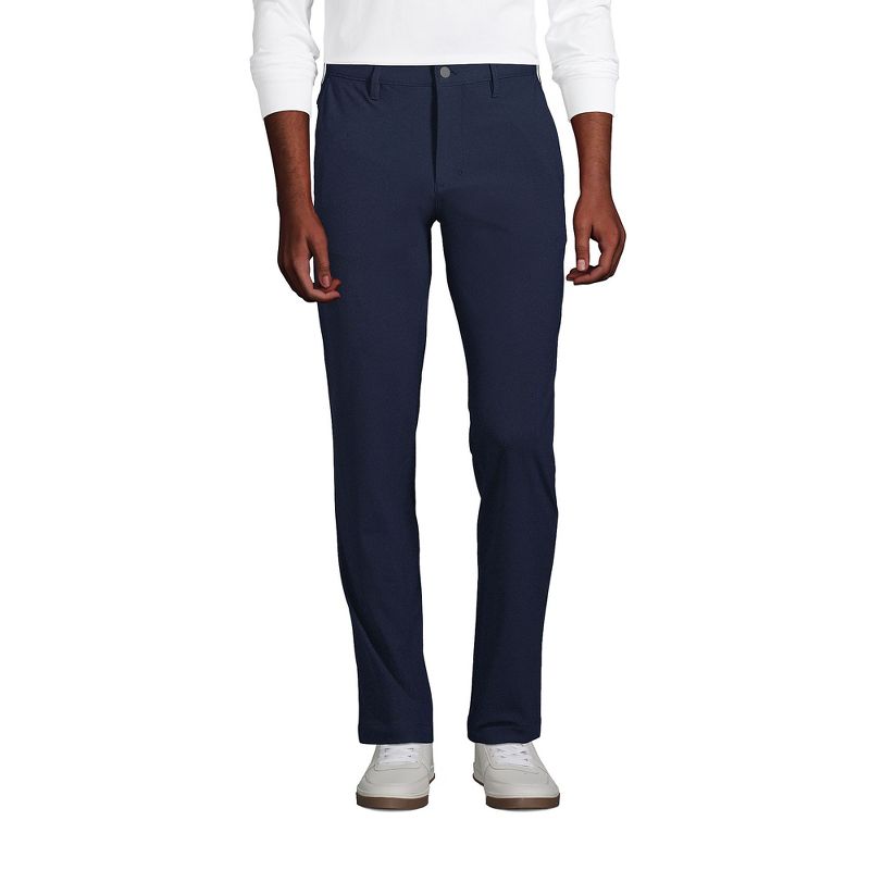Lands' End Men's Straight Fit Flex Performance Chino Pants, 1 of 7
