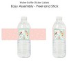 Big Dot of Happiness Let's Be Fairies - Fairy Garden Birthday Party Water Bottle Sticker Labels - Set of 20 - 2 of 4