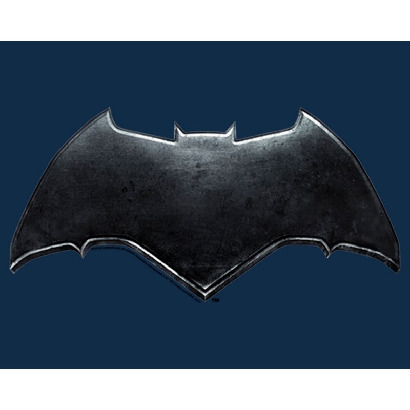 Men's Zack Snyder Justice League Batman Logo Long Sleeve Shirt, 2 of 5