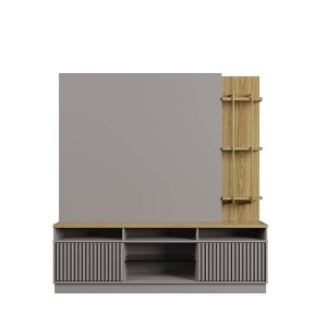 71.49" Pomander Freestanding Entertainment Center TV Stand for TVs up to 50" - Manhattan Comfort - 1 of 4