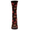 Memoi Women's Autumn Falling Leaves Rayon Blend Crew Socks - 2 of 3