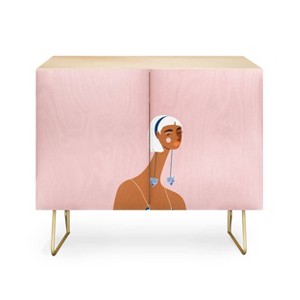 Maritza Lisa Cheetah Earrings Credenza - Deny Designs - 1 of 3