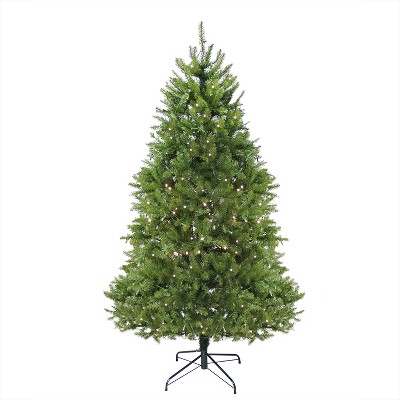 Northlight 9' Prelit Artificial Christmas Tree Full Northern Pine - Warm Clear LED Lights