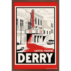 Trends International IT: Welcome to Derry (2025) - Capitol Theatre Framed Wall Poster Prints - 1 of 4