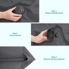Sonkuki 10x6.5 FT Outdoor Patio Umbrella Market Table Umbrella With a Crank for Garden, Deck and Pool - 3 of 4