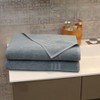 Linum Home Textiles 100% Turkish Cotton Denzi Bath Sheet (Set of 2) - 2 of 4
