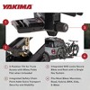 Yakima StageTwo 1.25 Inch Premium Platform 2 Bike Tray Hitch Rack Accommodates 52 Inches Wheelbases with Remote Tilt Lever and SKS Locks, Anthracite - 3 of 4