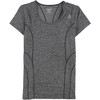 Reebok Womens Reversed Marled Basic T-Shirt - 2 of 2
