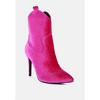Nat Love Velvet Cow Girl Boot Women - 2 of 4