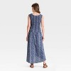 Women's Smocked Midi A-Line Dress - Universal Thread™ - 2 of 3