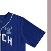 Boys Lilo and Stitch Baseball Jersey - Boys Classic Lilo and Stitch Mesh Button Down Baseball Jersey - Disney Lilo and Stitch Fashion Shirt - 4 of 4