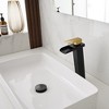 BWE Waterfall Single Hole Single Handle Bathroom Vessel Sink Faucet With Pop-up Drain Assembly - 2 of 4