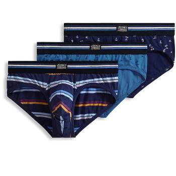 Jockey Mens Elance Bikini 3 Pack Underwear Bikini Briefs 100