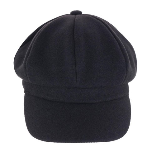 CTM Women's Wool Cabbie Baker Cap - image 1 of 3