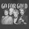 Junior's The Golden Girls Go For Gold Retro Festival Muscle Tee - 2 of 4