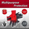 Bison Life Nitrile Coated Abrasion Resistant Firm Grip Work Gloves - One Size - 12 Pairs - 3 of 4