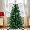 6' Prelit Flocked Downswept Spruce Artificial Christmas Tree Clear Lights - National Tree Company - 2 of 4