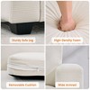 83 Inch Modern Gray Loveseat Sofa, Washable Cover, Armrest and Plush Backrest, Comfy Cloud Couch for Living Room, Bedroom, Office - 4 of 4