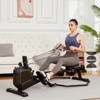 Garvee Rowing Machine for Home Gym with 14 Level Magnetic Resistance, Wheels Magnetic  Rower Machine Foldable & Compact Gym Exercise Equipment - 2 of 4