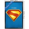 Trends International DC Comics Superman (2025) - Logo Framed Wall Poster Prints - 3 of 4