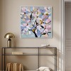 Art Remedy Blossoming in Pastels Pastel Color Abstract Wall Art Framed - 2 of 4