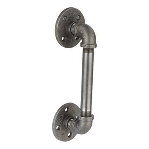 Pipe Decor 1/2 in. x 8 in. Barn Door Handle - 12.5 in. L - 1 of 4