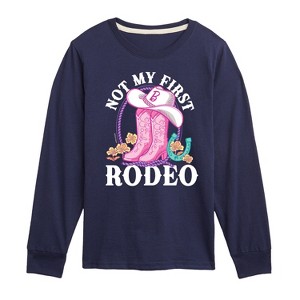 Boys' - Barbie - Not My First Rodeo Barbie Long Sleeve Graphic T-Shirt - 1 of 3