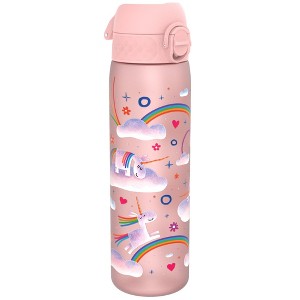 Ion8 BPA Free Recyclon Water Bottle - 18oz - Pattern Unicorn 17 oz - 1 of 2