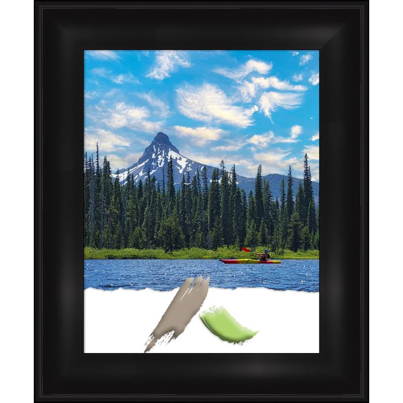 Amanti Art Grand Black Narrow Picture Frame, 1 of 6