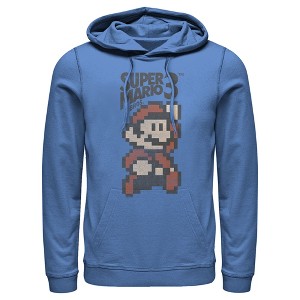 Men's Nintendo Super Mario Cartridge Cover Pull Over Hoodie - 1 of 3