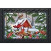 Briarwood Lane Doormat 30x18 Indoor Outdoor Gathered Together Winter For Winter Doormat - 2 of 4