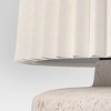 Mini Faux Wood Table Lamp with Pleated Shade - Room Essentials™ - 4 of 4