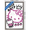 Trends International Hello Kitty: 2016 Graffiti - Street Art Crown Framed Wall Poster Prints - 3 of 4
