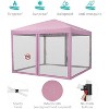 10x10ft Easy Pop-Up Canopy, Outdoor Screen Tent with Mosquito Netting, 2 Zipper Doors, and Roller Bag for Yard Camping Picnic Party Events - 3 of 4