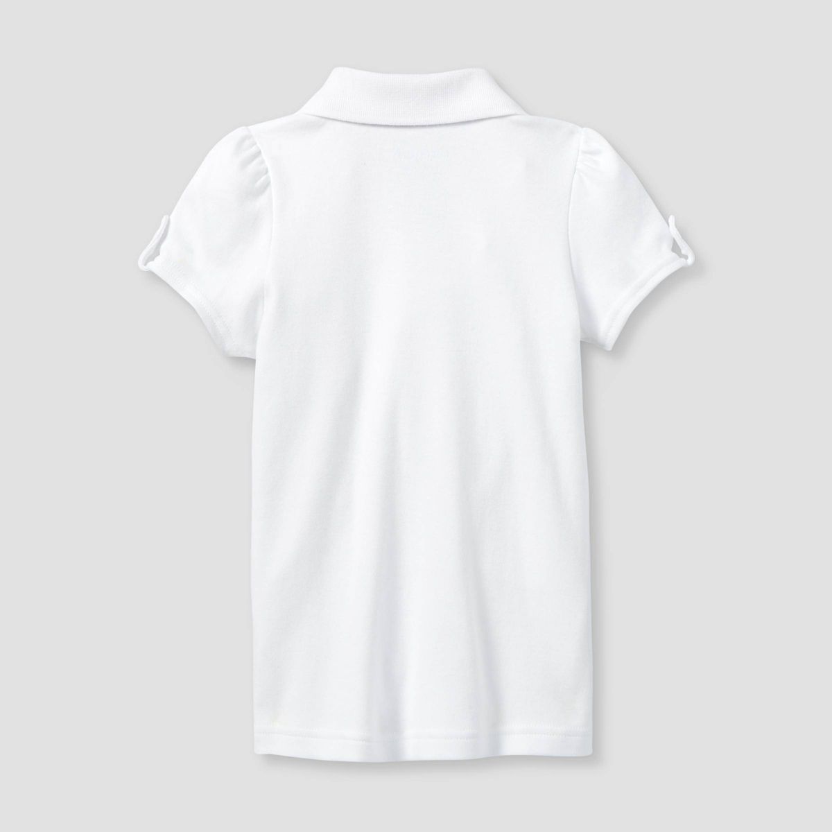 Toddler Girls' Short Sleeve Interlock Uniform Polo Shirt - Cat & Jack™ - thumbnail 8