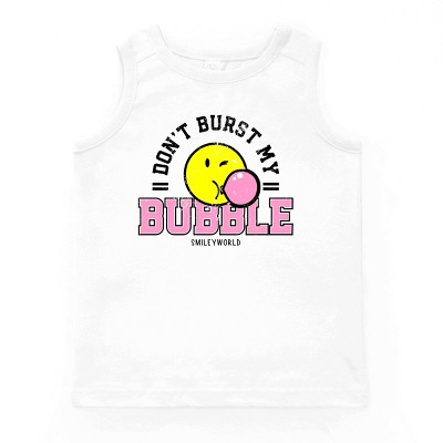 The Juniper Shop SmileyWorld Don't Burst My Bubble Youth Tank Top