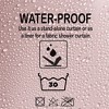 Evideco French Home Goods Extra Long Shower Curtain Liner Plastic 79"L x 71"W - 4 of 4