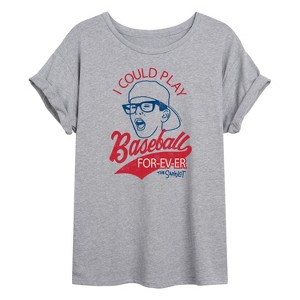Women's - The Sandlot - Baseball Forever Oversized Graphic T-Shirt - 1 of 4