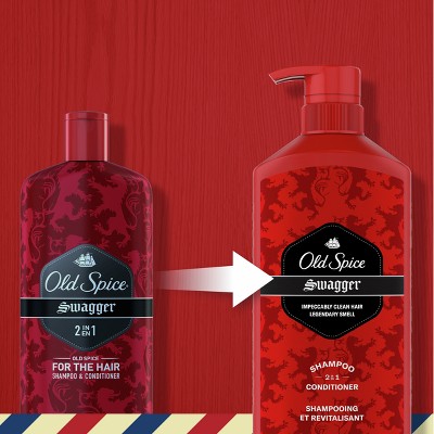 Old Spice Men&#39;s Swagger 2-in-1 Shampoo and Conditioner - 21.9 fl oz