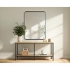 Elegant Lighting Contour Metal Rectangle Mirror 30x40 in Black - 2 of 4