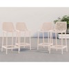 Meridian Furniture,Mykonos Outdoor Patio Stool, Set of 4 - 2 of 4