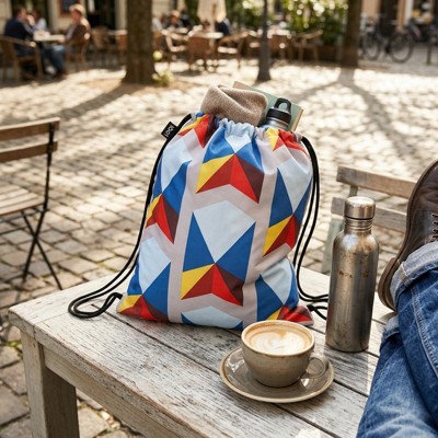 LOQI Geometric Triangle Backpack — фото 2