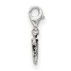 Black Bow Jewelry Sterling Silver Dragonfly Clip-on Bead Charm - 3 of 4