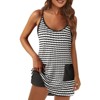 Imily Bela Womens Tennis Athletic Mini Romper Dress with Built in Shorts Summer Vacation Outfits - 2 of 4