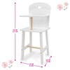 509 Crew: Little Flora - Wooden Doll Highchair, Feeding Station, Kids 3+ - 2 of 4