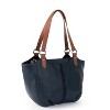 The Sak Women's Bolinas Leather Satchel, Indigo, One Size US - 2 of 4