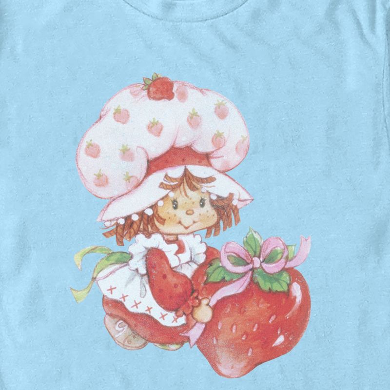 Men's Strawberry Shortcake Watercolor Cute Berry T-Shirt, 2 of 5