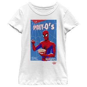 Girl's Marvel Spider-Man: Into the Spider-Verse Spidey-O's T-Shirt - 1 of 4