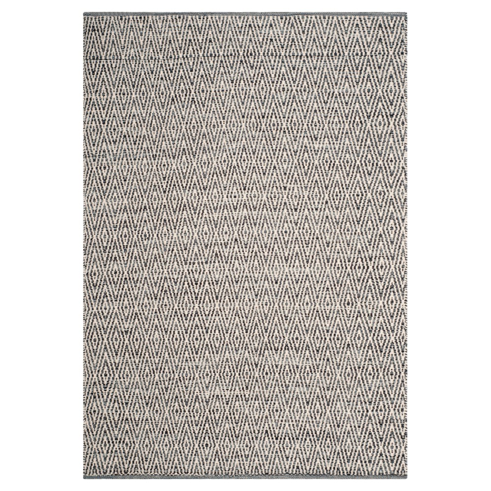 5'x7' Dorla Rug Ivory/Dark Gray - Safavieh