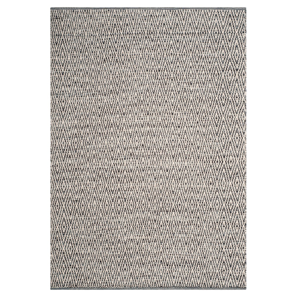 5'x7' Dorla Rug Ivory/Dark Gray - Safavieh